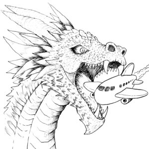 COMIC WORKSHOP - DRAGON DRAWING DESTRUCTION! 2nd october at 415pm!